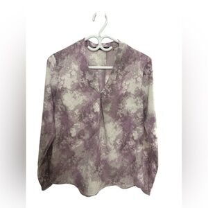 Tahari Floral Purple Women's Top